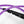Load image into Gallery viewer, FCS &#39;Freedom Helix&#39; COMP Surfboard Leash 6&#39; - Purple / Black
