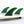 FCS II 'CARVER' Neo Glass ECO Surfboard Tri Fins - SAGE - Large