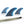 FCS II 'PERFORMER' Neo Glass ECO Surfboard Tri Fins - PACIFIC - Large
