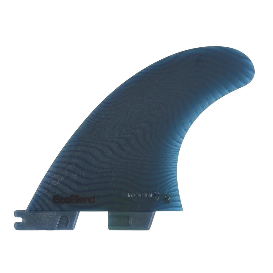 FCS II 'PERFORMER' Neo Glass ECO Surfboard Tri Fins - PACIFIC - Medium