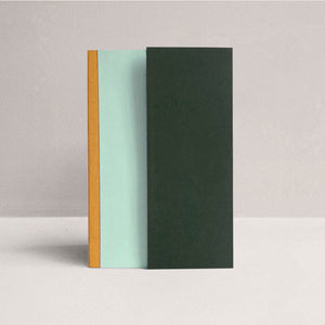 Amaretti  |  Paper Stories  |  Fold Notebook - Mint/Forest