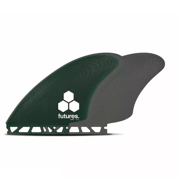 Futures Al Merrick Keel Surfboard Fins - Green / Grey