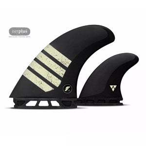 Futures T1 Twin + Trailer Alpha Surfboard Fins - Medium