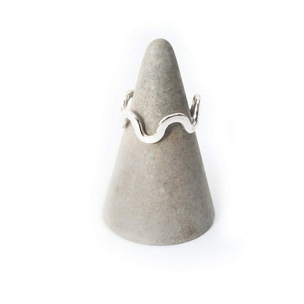 Lima-Lima Jewellery - Wavy Ring - Eco Silver