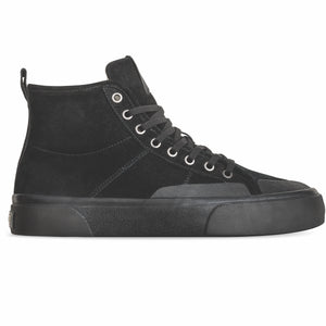 Globe Los Angered II Hi-Top Trainers - Black Wolverine / Montano - Wolverine Long-Lasting Leather