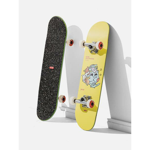 Globe KIDS 'Environmentalist' Mini Complete Skateboard 7.0" - Cycle