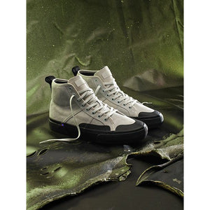 Globe Los Angered II Hi-Top Trainers - Undyed / Black (Last size UK11)