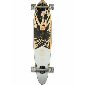 Globe 'Pinner' Classic Longboard Skateboard 40" - Bamboo / Black Dye