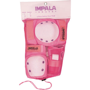 Impala Skates Adult Protective Pads Pack - Pink