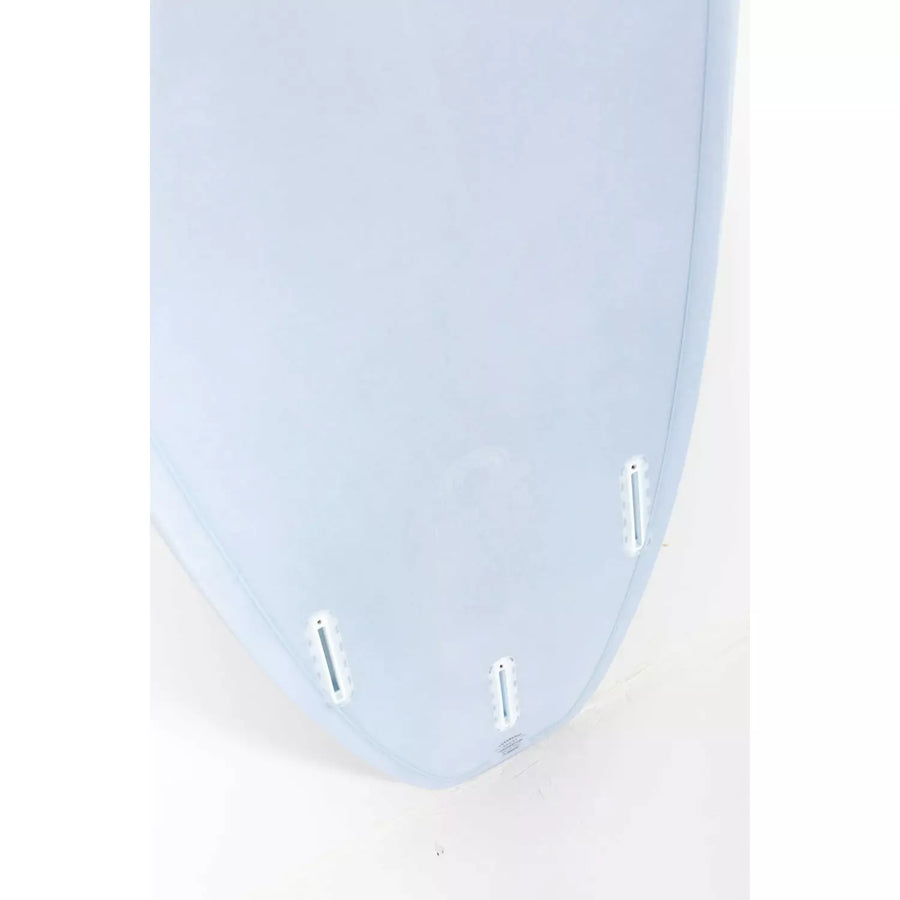 Indio Mid Length Surfboard by Pukas - Endurance Epoxy - Light Blue - 7'0"