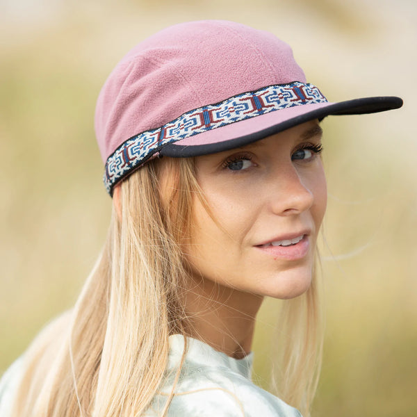 Kavu Recycled Fleece Strap Cap - Rose Brown