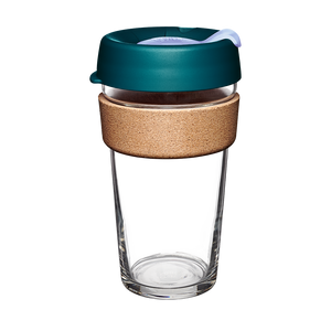 KeepCup 'Brew' 16oz Reusable Coffee Cup - CORK Band - Eventide