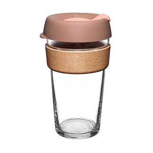 KeepCup 'Brew' 16oz Reusable Coffee Cup - CORK Band - Frappe