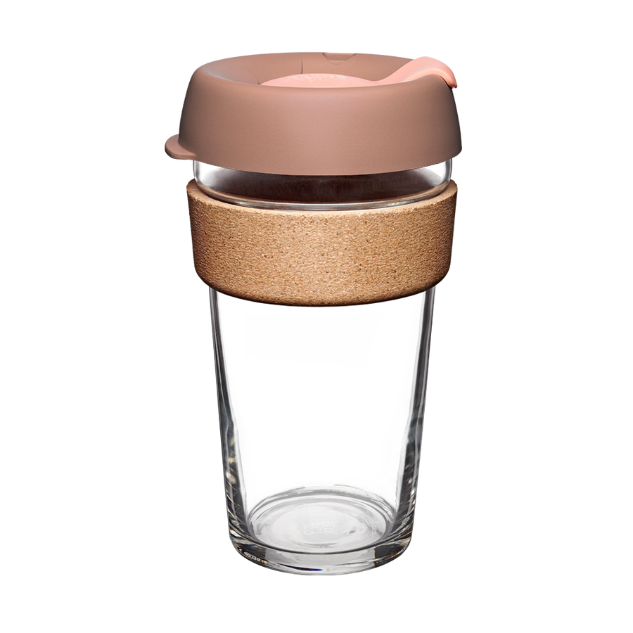KeepCup 'Brew' 16oz Reusable Coffee Cup - CORK Band - Frappe