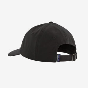Patagonia 'P-6 Label' Trad Cap - Organic Cotton & NetPlus® - Black