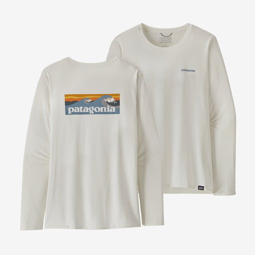 Patagonia Women's Capilene® Cool Daily Graphic LS T-shirt - White