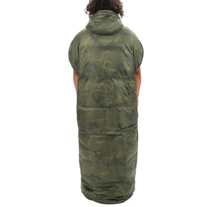 Poler Reversible Napsack - Black / Furry Camo