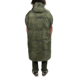 Poler Reversible Napsack - Black / Furry Camo