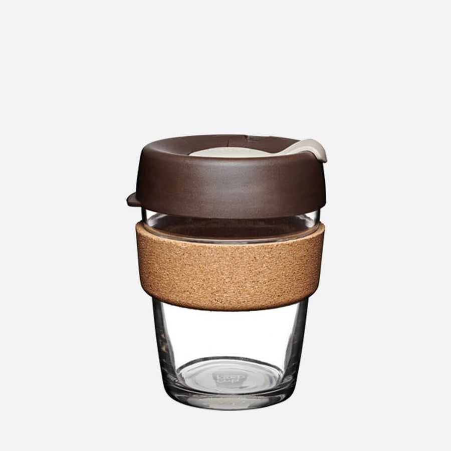 KeepCup Cork Brew 12oz Coffee Cup - Almond