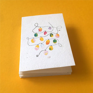 Ruby & Bo 'Christmas Lights' Plantable Notecard