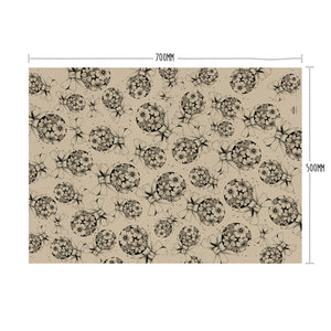 Ruby & Bo 'Floral Bauble' Recycled Gift Wrap & Plantable Tag Set
