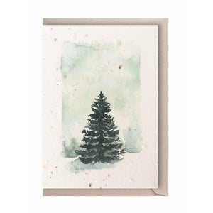 Ruby & Bo 'Pine Tree' Plantable Greetings Card