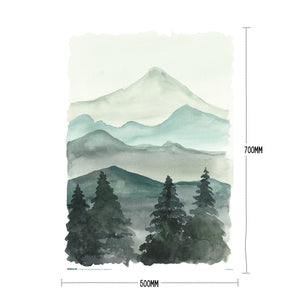 Ruby & Bo 'Winter Forest' Recycled Gift Wrap & Plantable Tag Set