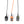 Captain Fin Shred Cord Standard Longboard Leash 9' - Black