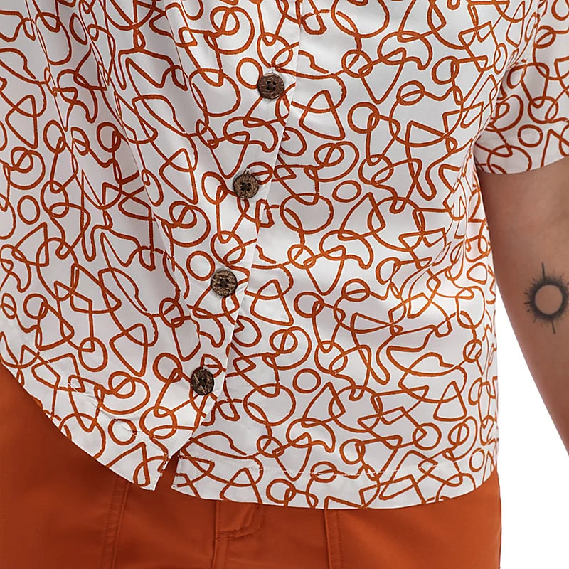 VANS X TEXTURED WAVES - Limited Edition Shirt - Bombay Brown