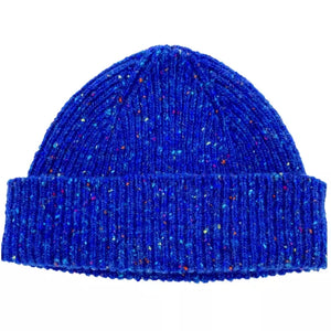 USKEES 'DONEGAL MERINO WOOL' BEANIE - ULTRA BLUE - #4003