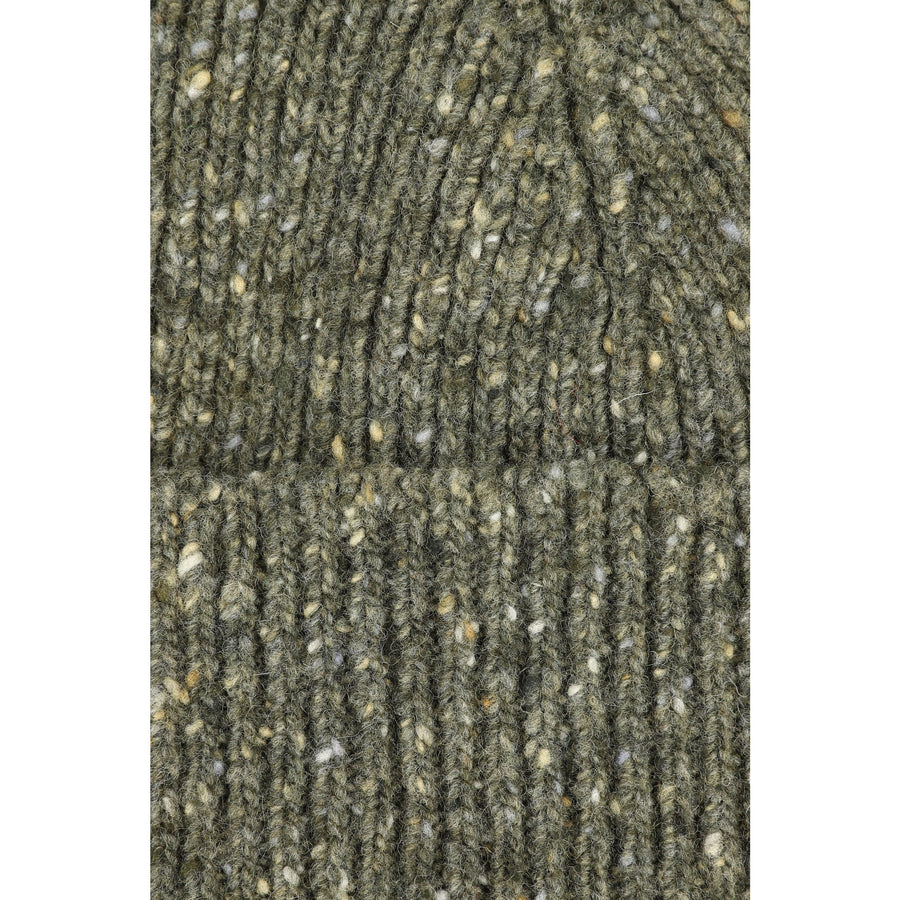 USKEES 'DONEGAL MERINO WOOL' BEANIE - ARMY GREEN - #4003