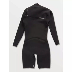 Volcom 'Modulator' Long Sleeve Chest Zip Spring Wetsuit 2/2mm