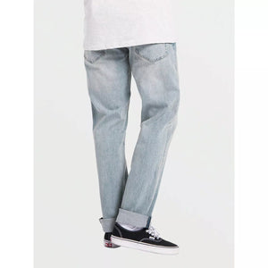 Volcom Solver Denim Jeans - Worker Indigo Vintage