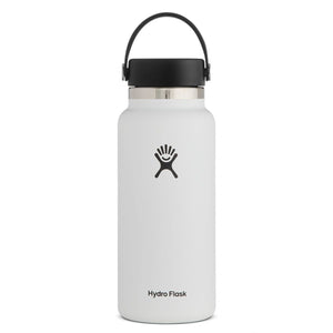 Hydro Flask 32oz Wide Mouth Insulated Drinks Bottle - White